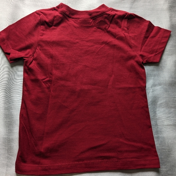 Toddler Christmas T-shirt. Size 2T. Red.Port and Company - Picture 3 of 4